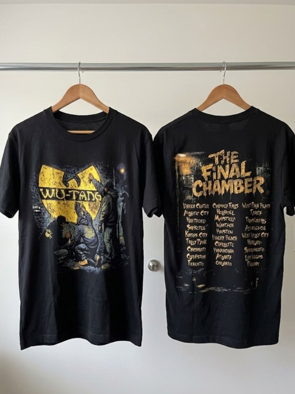 Wu-Tang Clan The Final Chamber Tour 2026 T-Shirt Reprint